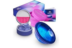 Menstrual Disc Reusable, Silicone Menstrual Disc, Comfortable Period Disc, Easy to Use...