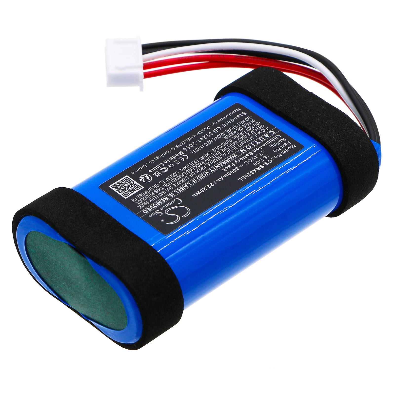 Replacement Battery for Speaker SRS-XB31 SRS-XB33 ST-06 IAJ002NA ID1057 3350mAh