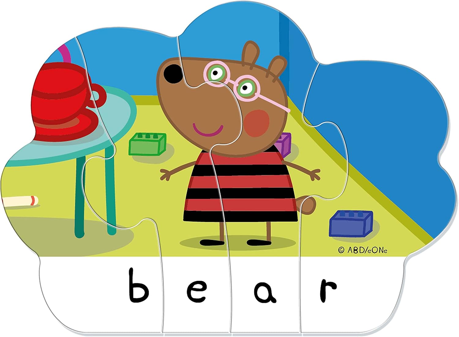 Ravensburger Peppa Pig My First Word Educational Games for Kids Age 4 Years Up - Ideal for Early Learning, Alphabet, Reading and Spelling