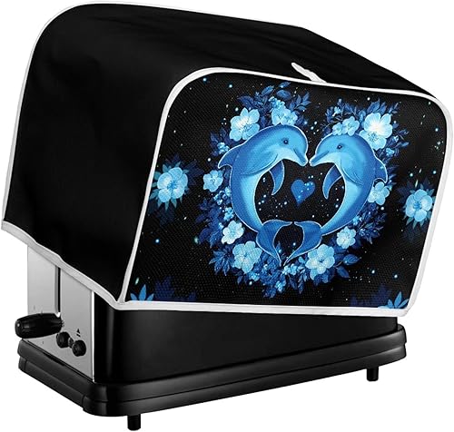 Miniatura 24 de Starry Night Toaster Covers 2 Slice Protectores de huellas dactilares a prueba de polvo y protección contra grasa para electrodomésticos Noche