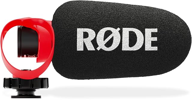 RØDE VideoMicro II Microfone espingarda ultracompacto na câmera para gravação de áudio com uma câmera ou dispositivo móvel