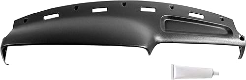 DashSkin Cubierta moldeada para salpicadero compatible con Dodge Ram 1500 2500 y 3500 94-97 en color negro, fabricada en los Estados Unidos