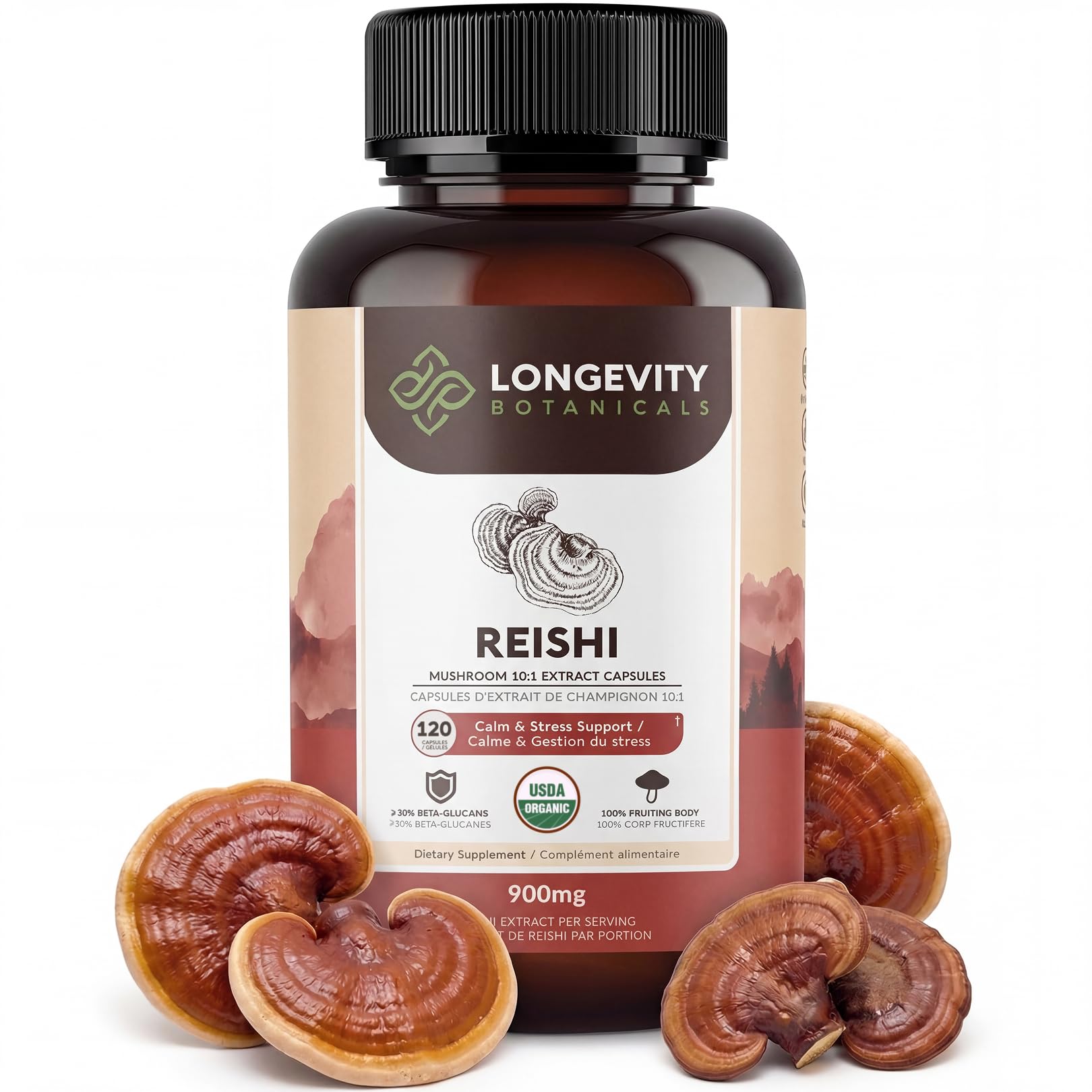 Organic Reishi Mushroom Powder Supplement Extract | Ganoderma Lingzhi — Amazon image 11