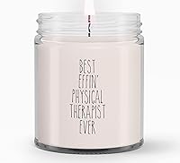 Vista 46 de Navidad, regalo de cumpleaños para terapeuta ocupacional Best Effin' terapeuta ocupacional nunca vela, velas de soja natural 9Oz Ak4237