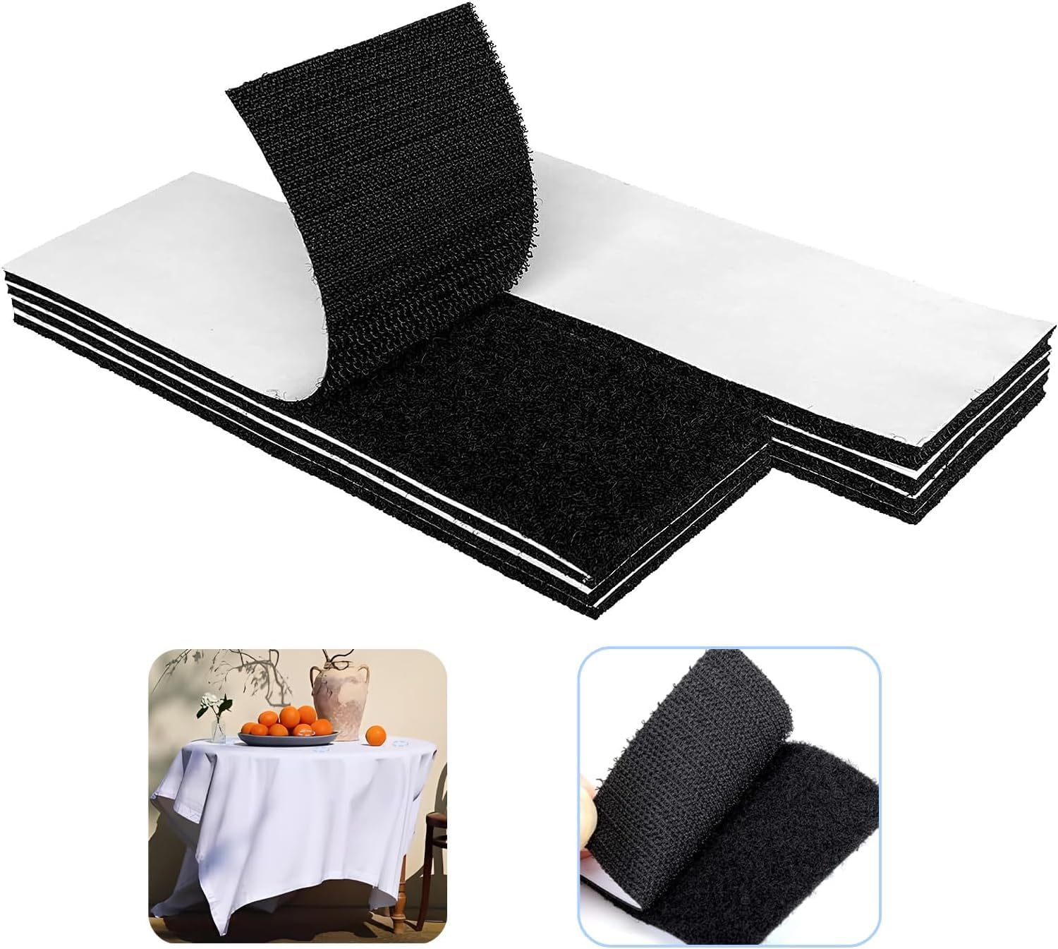 Roliabtol 40Pcs Tablecloth Clips Invisible Clips for