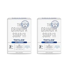 The Grandpa Soap Co Thylox Acne Treatment Bar Soap - With 3 Natural Sulfur - Prevents and Eliminates