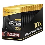 Transformation Protein Super Blend | Egg White, Collagen Peptides, and Plant Protein | 15 Billion CFU Probiotics | Digestive Enzymes | MCT Oil | Low Carb Shake for Men & Women | Chocolate, 10 Pack