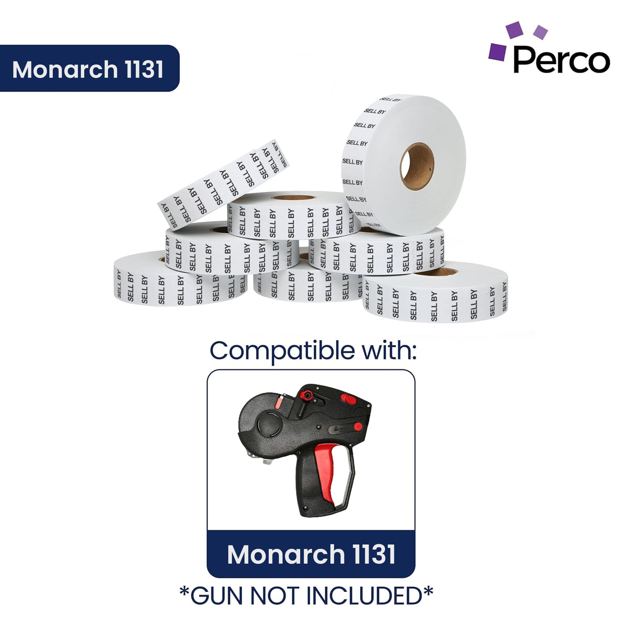 Vendez par Labels pour Pistolet de tarification Monarch 1131 - 8 manches, 160 000 étiquettes de prix pour pistolet