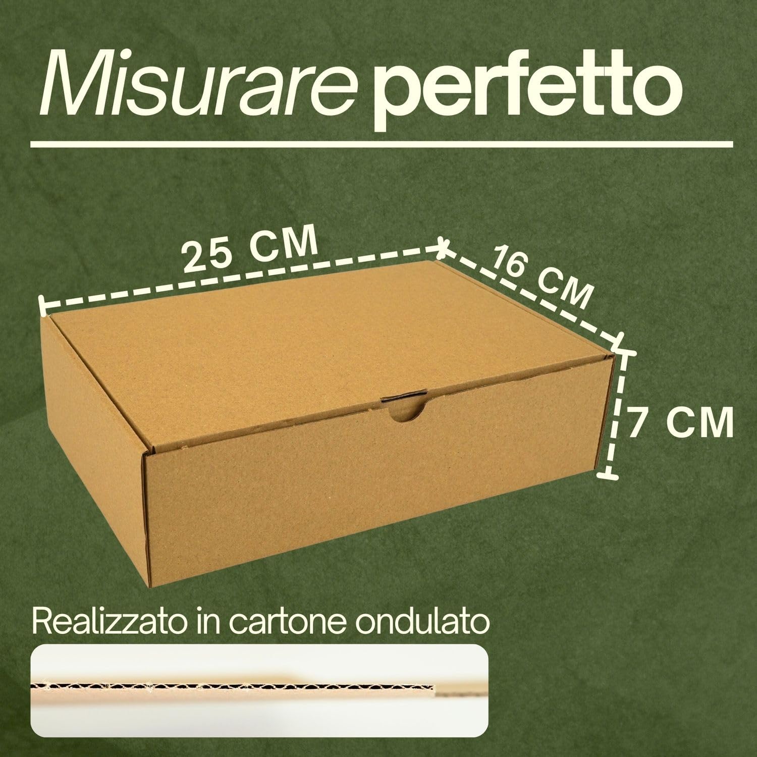 Scatole Cartone Regalo 25x16x7cm 20 Pezzi