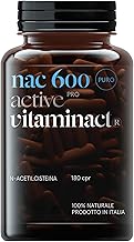 Nac N-Acetyl-Cysteine 600mg Pure – 180 Tablets – The Only Law In Italy – Treatment 6 Months – Made In Italy – Respiratory Functions – Immune Defense