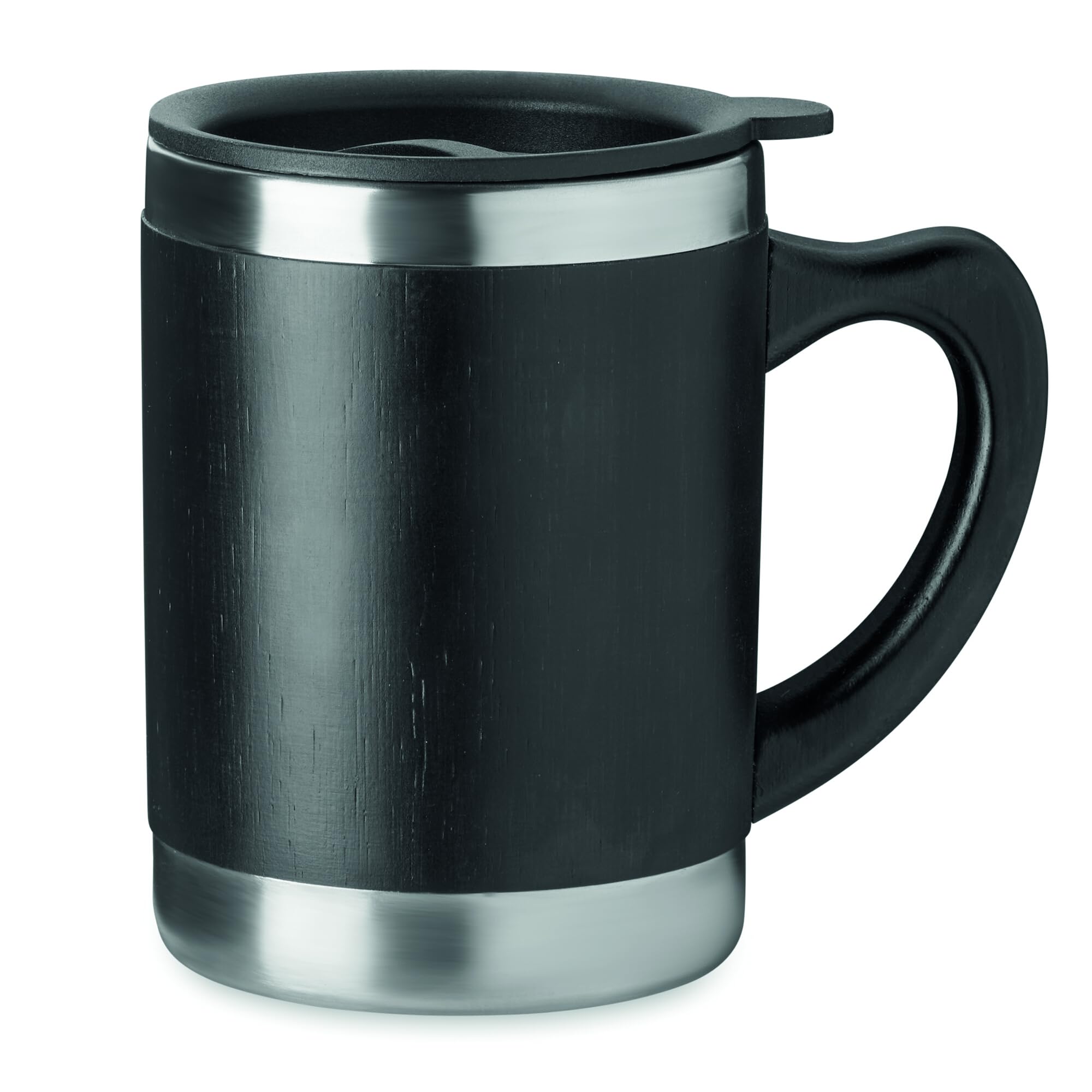 PromotionGift - Double wall mug 300ml - Black