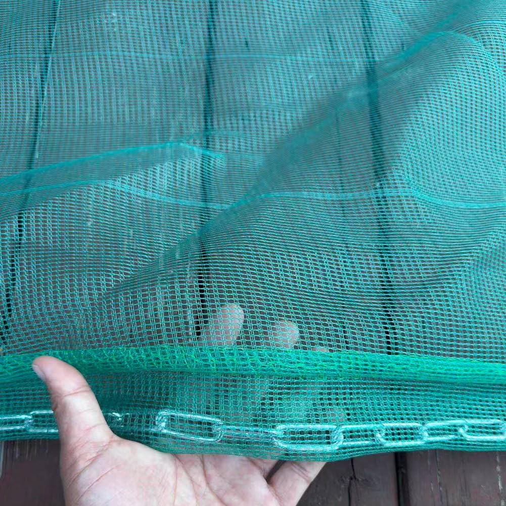 Malla Skimmer Flotante Grande, Red Recoge Hojas Limpia para Estanque Lagos | HDPE, Antienvejecimiento y Resistente Corrosión para Limpia de Algas Hojas Caídas Basura(A,20M)