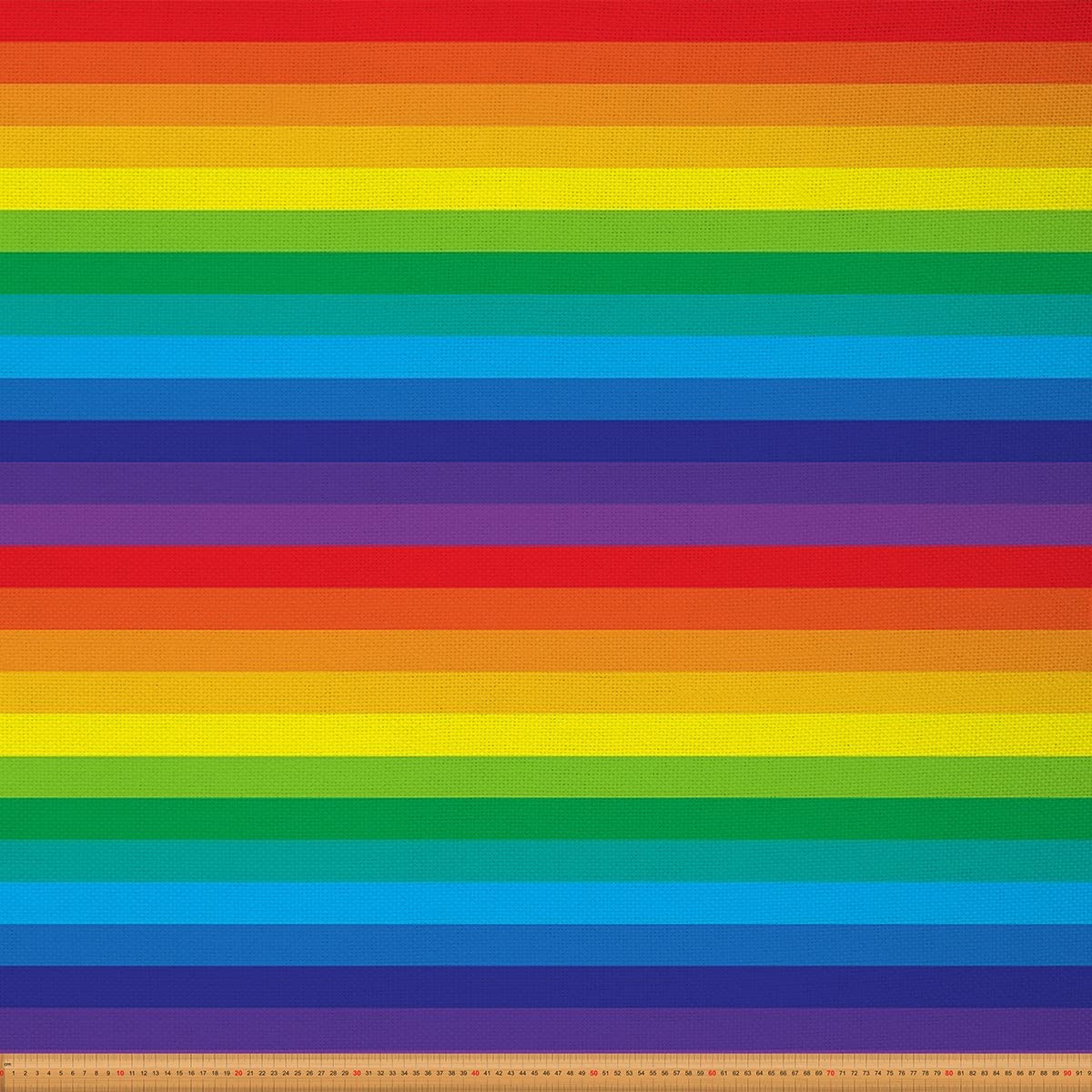 Rainbow Fabric by The Yard,Colorful Striped Lines Upholstery Fabric for Chairs,Bright Multicolor Waterproof Outdoor Fabric,5 Yards,(L460*W150cm) Red Blue โ image 1