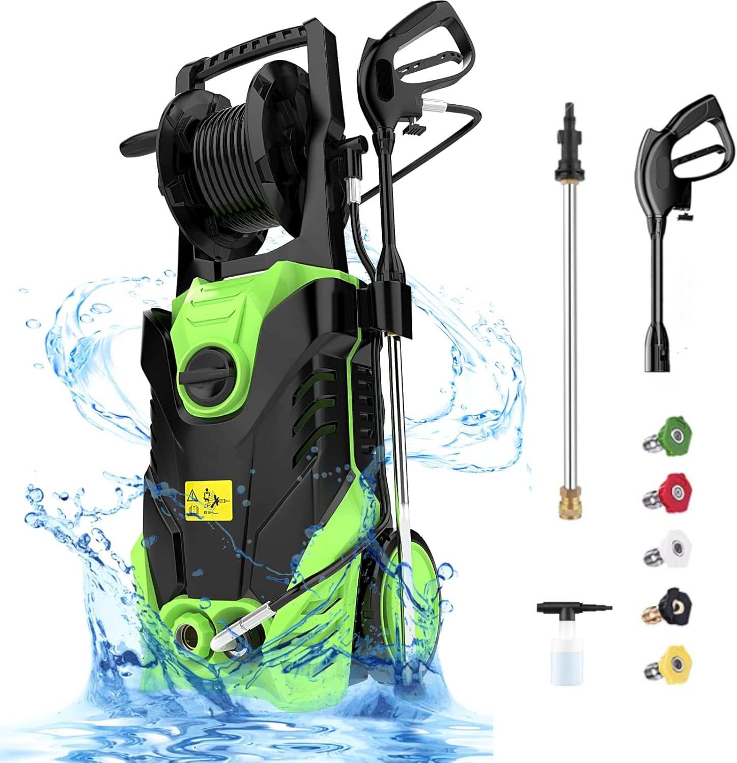 Homdox Electric Pressure Washer 1800W High Pressure Washer