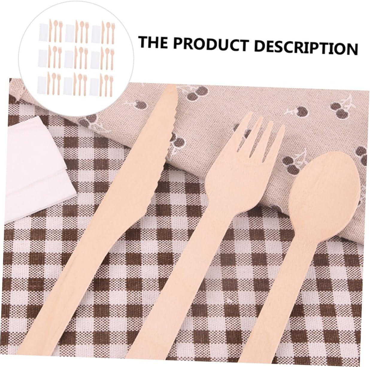50sets Disposable Utensils Set Dinner Service Napkins for Parties Restaurants and Forks Spoons Knives for Events