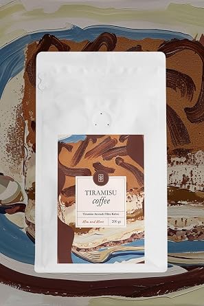 Mim and More Tiramisu Coffee Tiramisu Flavored Coffee Filter Coffee 200 Gr