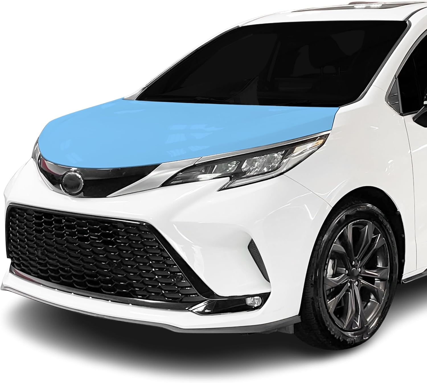 BOGAR TECH DESIGNS for Toyota Sienna 2021+ Front Middle and Front Sides Premium Paint Protection PPF Film Kit Cover, Clear Bra