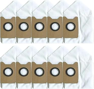 Robot Vacuum Dust Bags Garbage Bags,compatible For Airbot,For X40 Ultra Vacuum Cleaner Home Appliance Parts Household Supplies(10pcs)