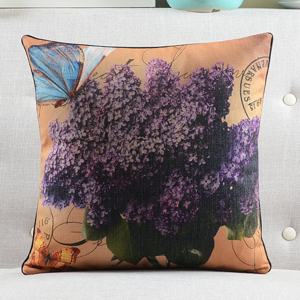 Coussin de tissu coton rustique pour créer un nid douillet et chaleureux