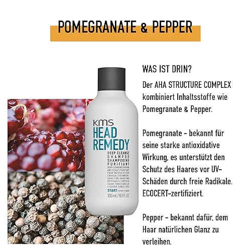 Miniatura 3 de KMS HEADREMEDY Champú de limpieza profunda