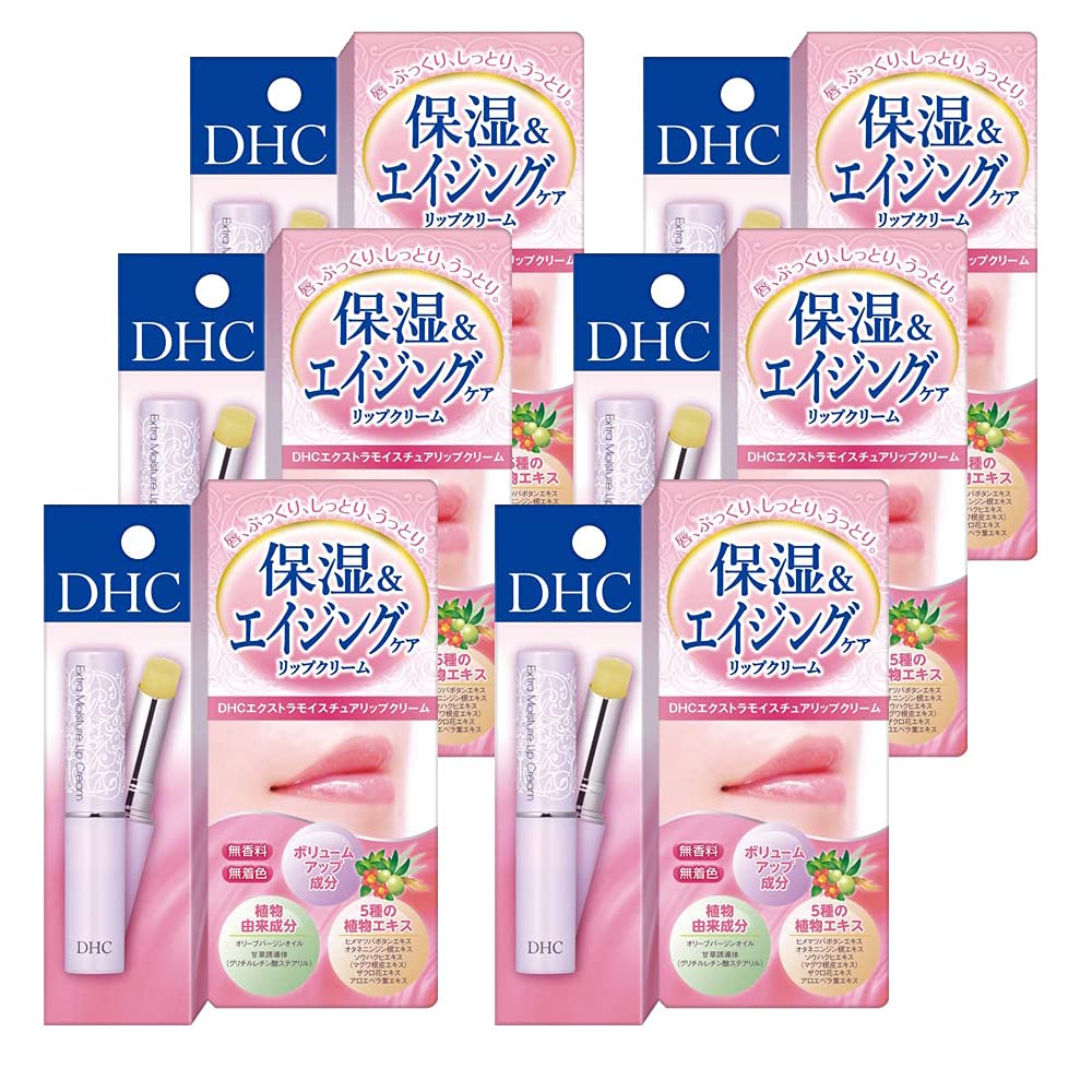 Amazon.co.jp: DHC エクストラモイスチュアリップクリーム 1．5g ×6 