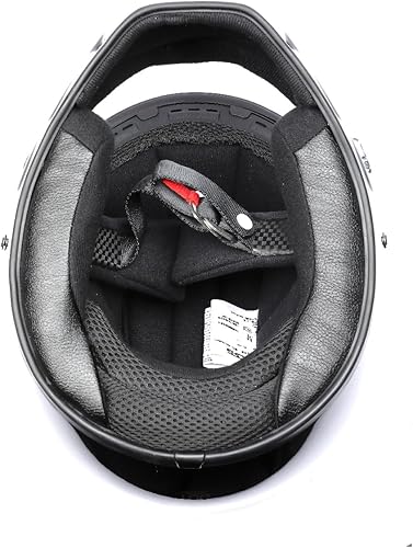 Vista 43 de Casco integral de CRG Sports, de fibra de vidrio, para motocicleta, motocross y scooter, con certificación DOT, ATV-1