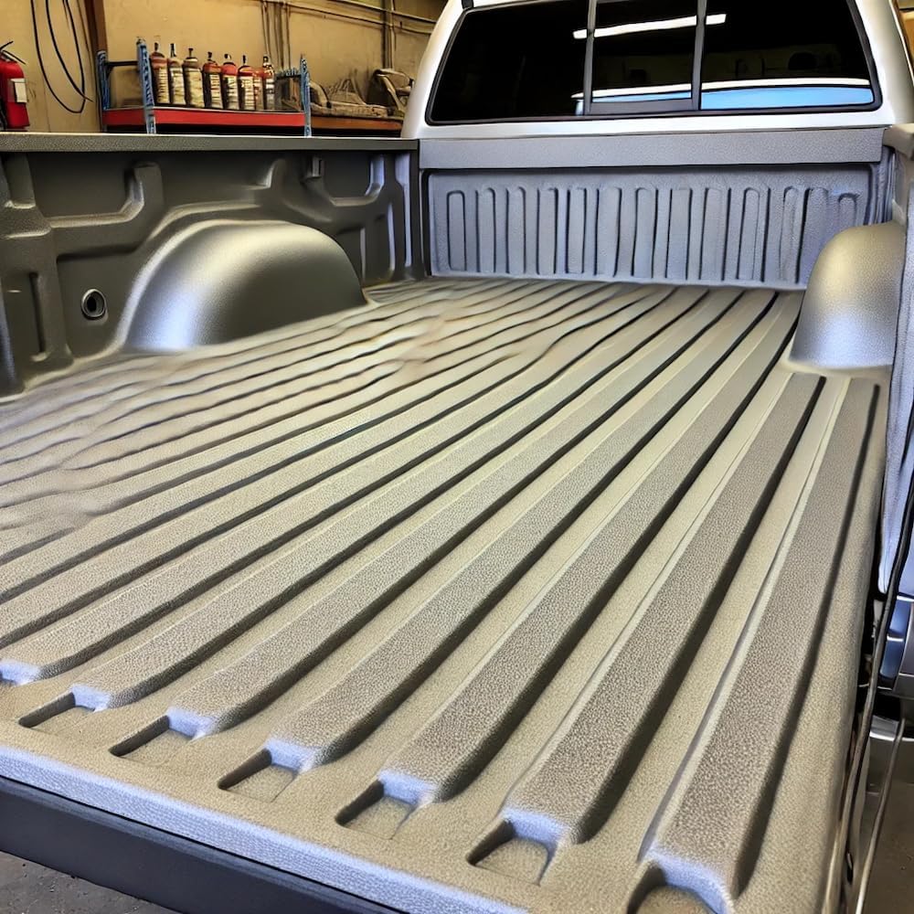 Raptor Truck Bed Liner Kit with Colored Light Gray #36375 Tint and Spray Gun - 6 Liters - Protective Spray On Paint for Coating Trucks, Tailgates, Vehicle Undercoating - Tintable Bedliner Formula
