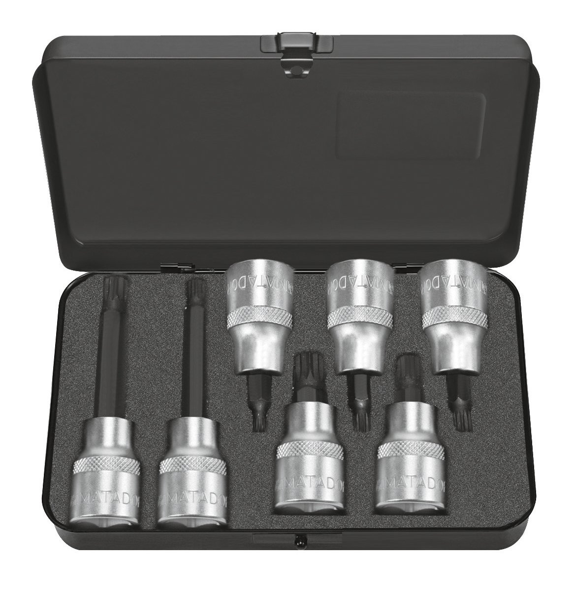 Jeu de tournevis embouts XZN Matador à empreinte anti-ripage 12.5mm