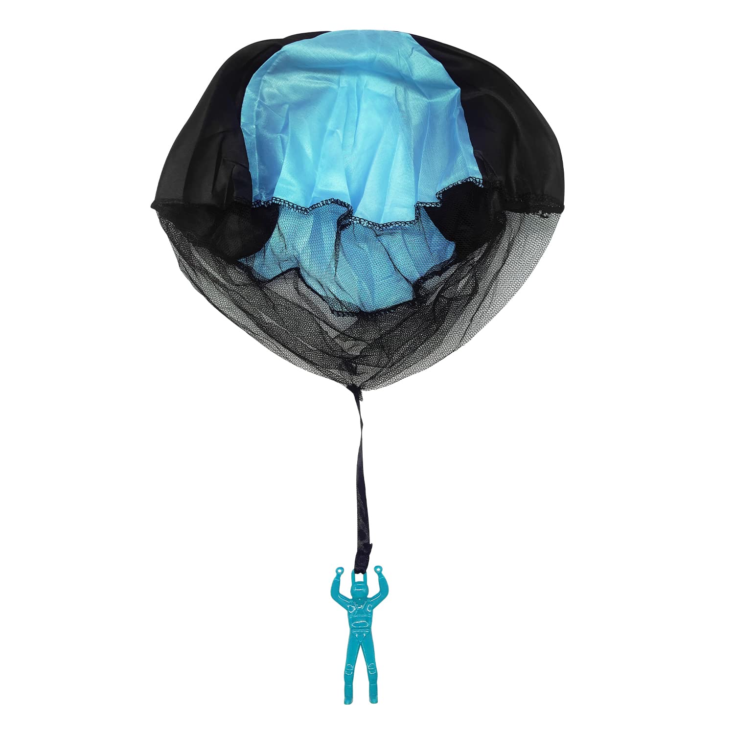 ALLY-MAGIC Parachute Toy Hand Throwing Parachute Toy Tangle Free Outdoor Flying Toy for Children Y4-JLS (Blue)