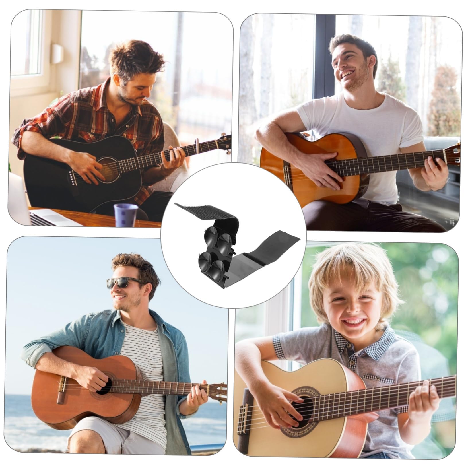 HEMOTON 1 Zestaw Proste Podpórka Pod Gitarę Poduszka Na Gitarę Gitara Stalowa Podpórka Pod Gitarę Stalowa Podpórka Pod Gitarę Stojak Na Gitarę Podnóżek Gitara Wsparcie Gitara Podnóżki