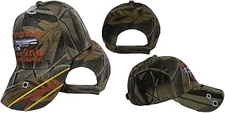 Trade Winds Protected by The 2nd Amendment Gun Rights Bullets NRA Trump Camo Cap Hat