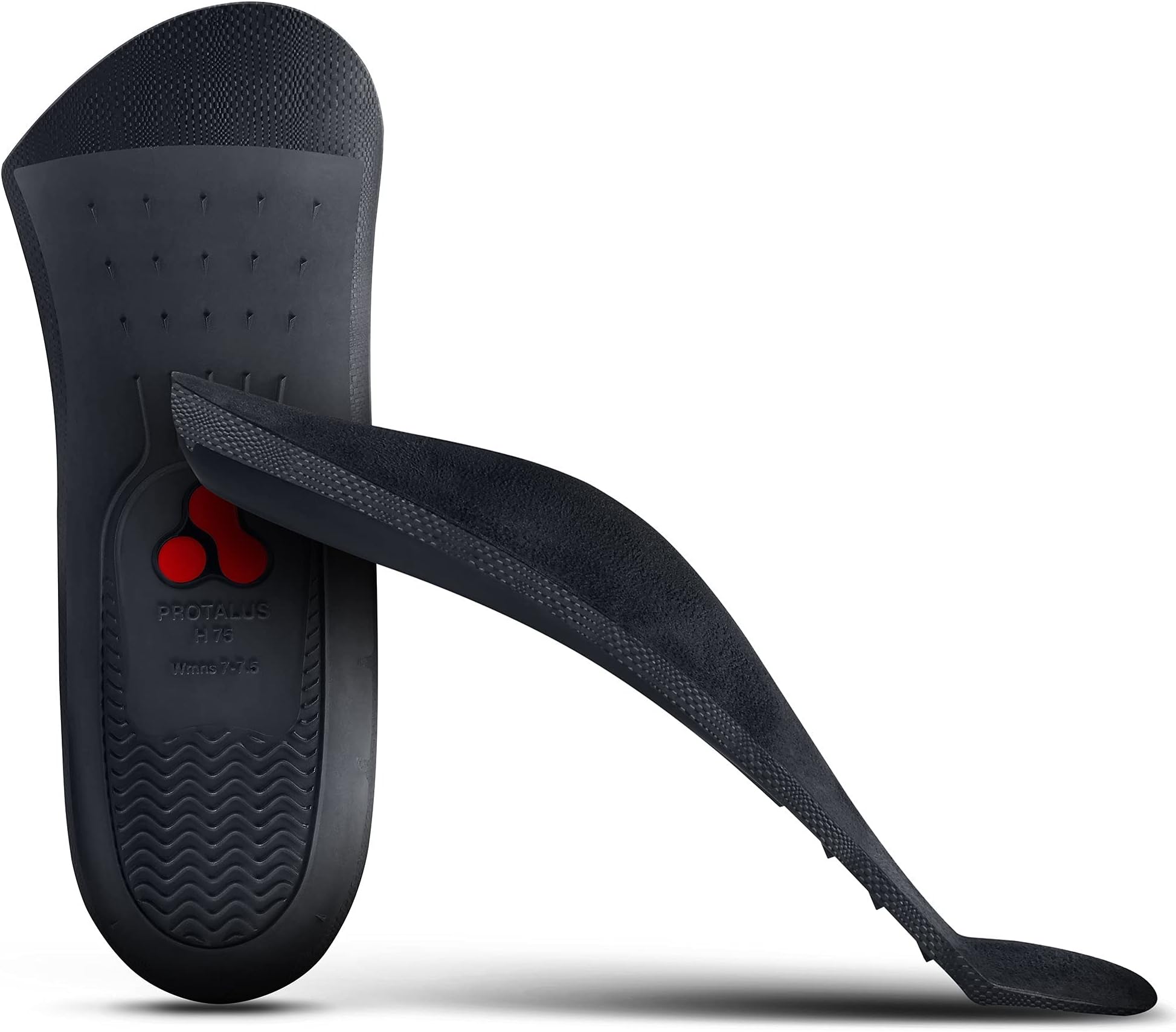 Protalus H-75 Heel Series Patented Stress Relief Add-On Insoles, Increase Comfort, Anti-Fatigue Insoles Designed for Heels, Improves Alignment - Women Size 7-7.5