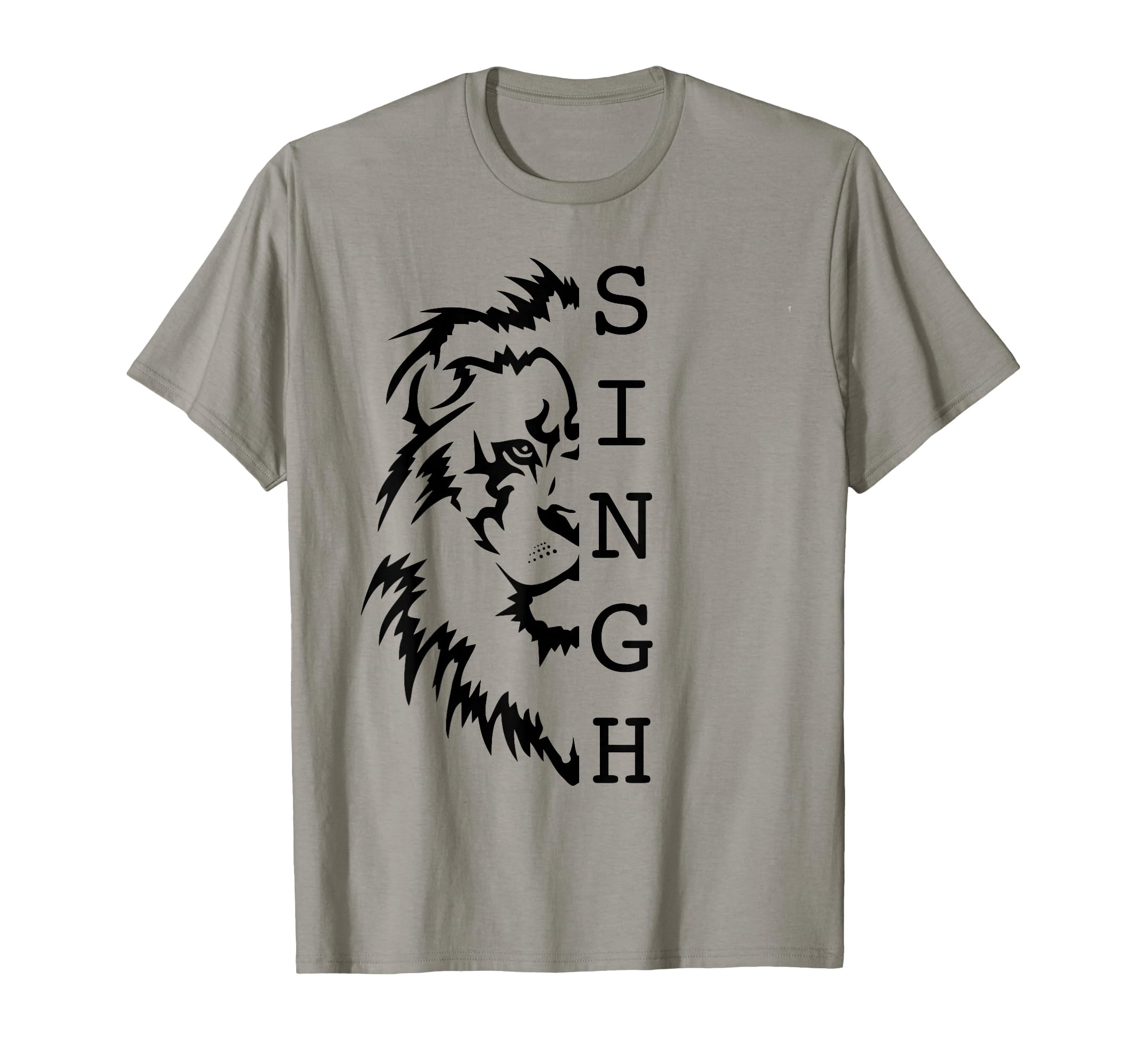 Singh Lion Indian Punjabi Designer T-Shirt T-Shirt