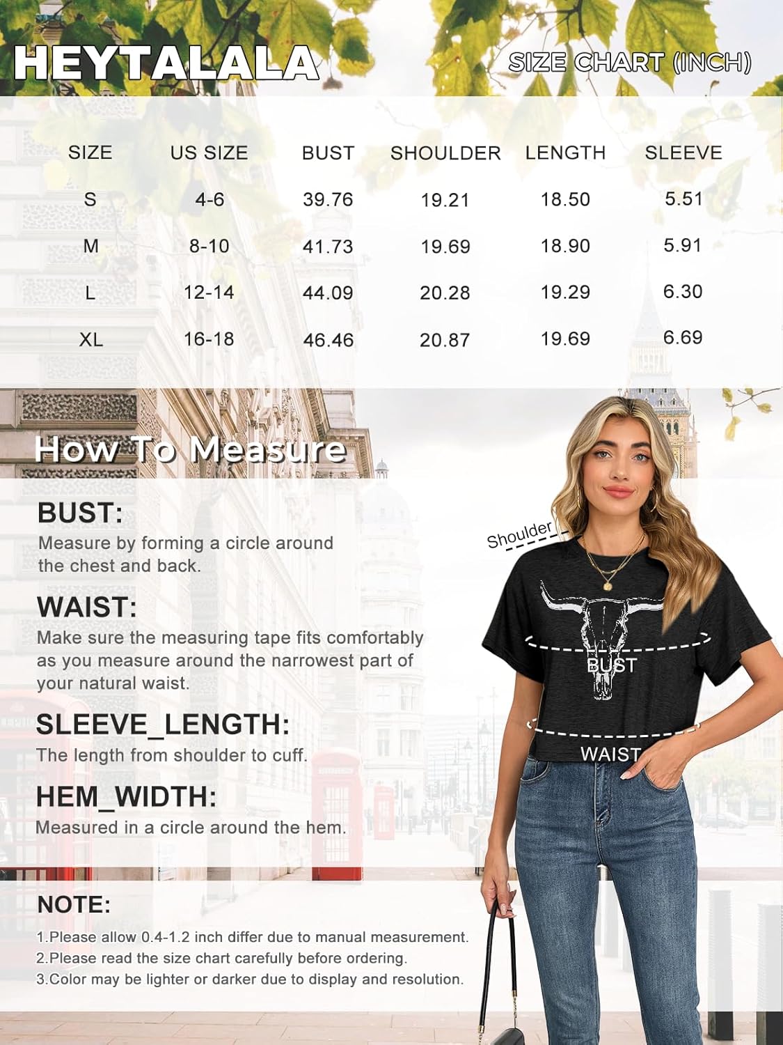 Western Cowgirl Shirts for Women Short Sleeve Graphic Tee Bull Skull Cowboy Shirts for Women Casual Crop Tops - Image 5