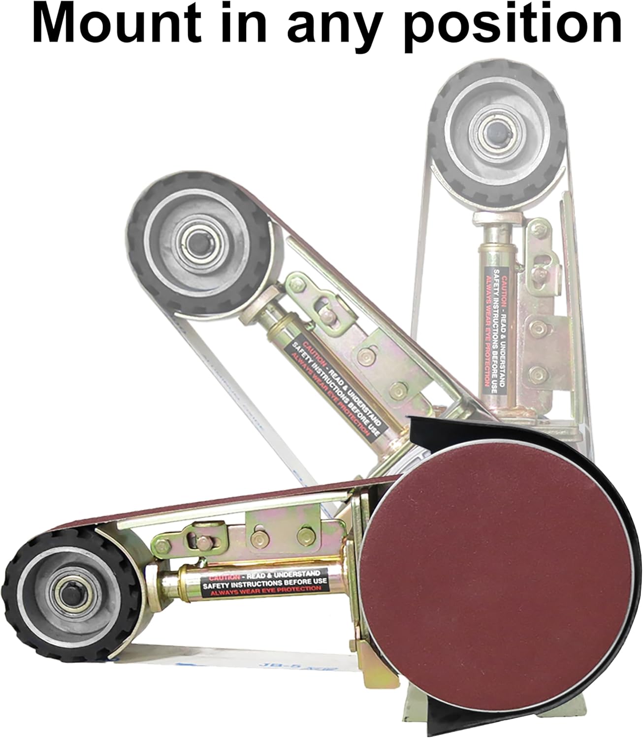 Original Multitool 2" x 36" Belt Grinder Attachment for Bench Grinders