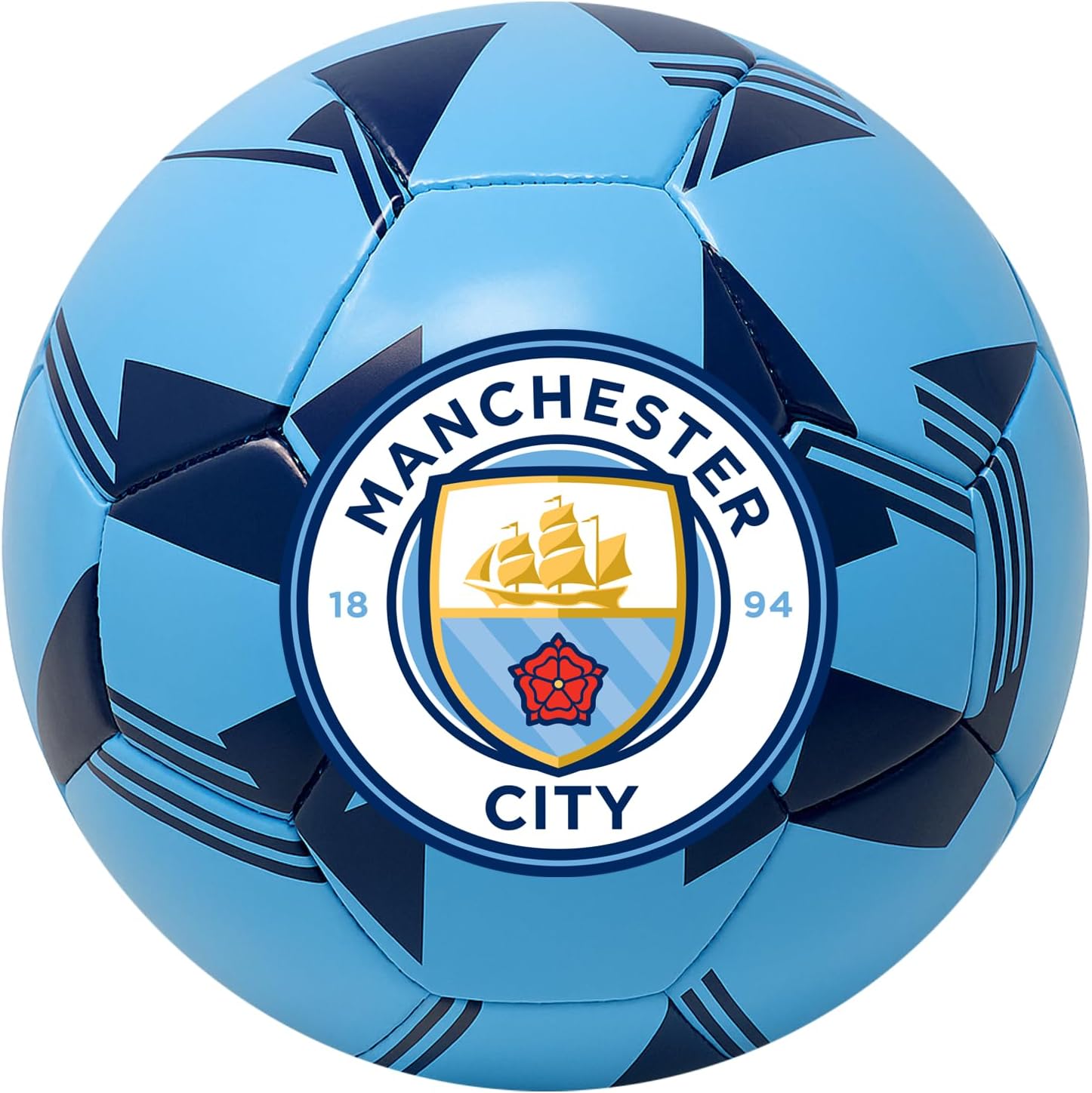 Icon Sports Manchester City Soccer Ball Size 4, Licensed Man City Ball #4