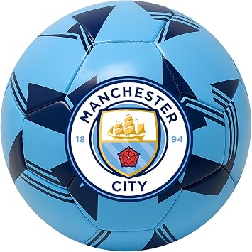 Icon Sports Manchester City Soccer Ball Size 4, Licensed Man City Ball #4