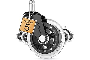 Customize Your Office Chair with These Sleek and Functional Desk Replacement Chair Caster Wheels