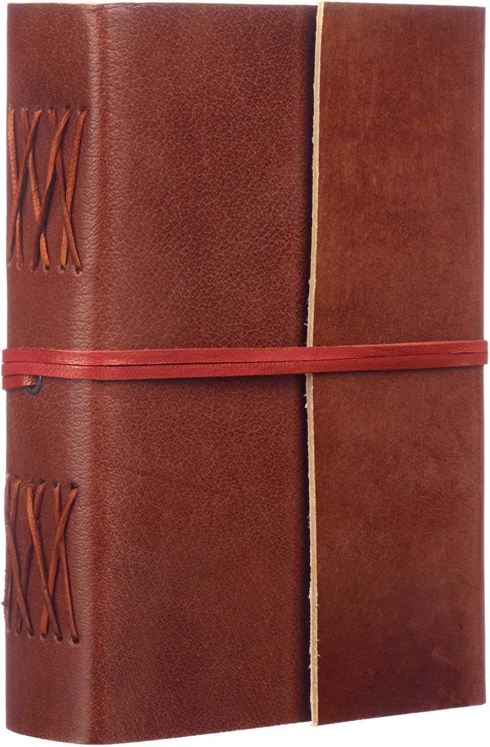 Paper High Leather Journal Notebook Medium Plain 110 x 165mm