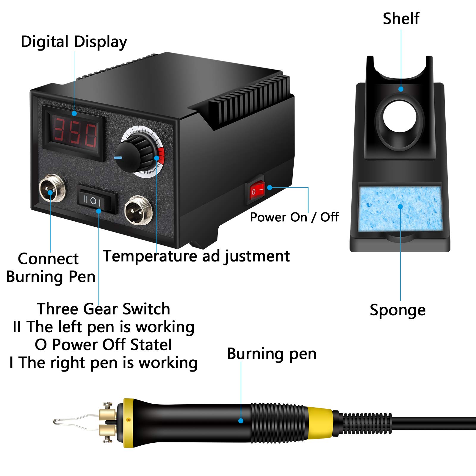 Wood Burning Kit,Wood Burning Tool,Wood Burner Tool,Wood Burning Tips