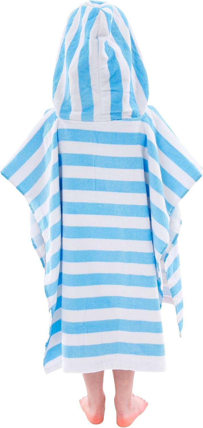 Bluey Towel for Boys or Girls | Hooded Towel Poncho for Kids | Swim Pool and Beach Towels