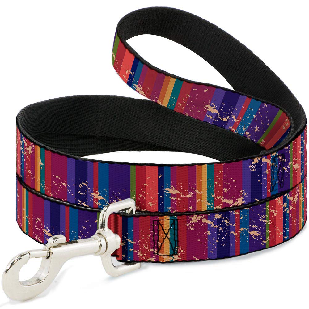 Laisse pour chien Buckle Down DL-W31254 accessoire balade nylon pourpre