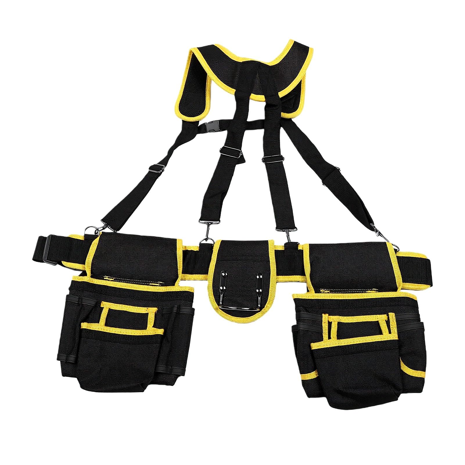 Fockety Ceinture à Outils Robuste avec Bretelles