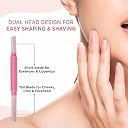 FURR Dual Head Face Razor 1N | German Blade | Eyebrow & Facial Hair gallery image