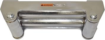 WARN 30859 Winch Roller Fairlead for 10" Drum, Chrome
