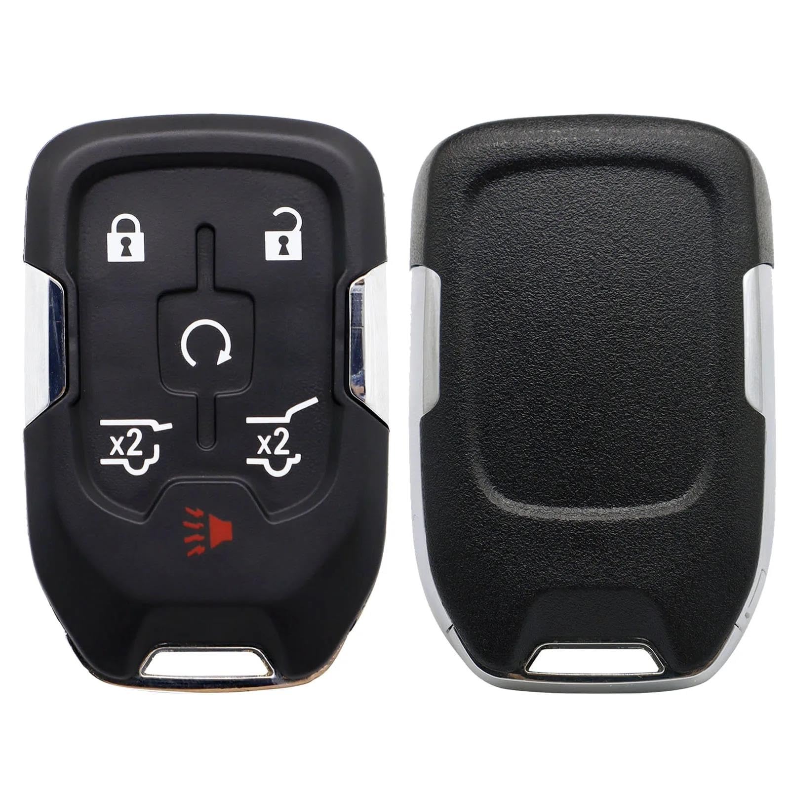 Custodia Per Chiave A 6 Pulsanti Per Chevrolet Per Suburban Per Tahoe GMC Per Yukon Per HYQ1AA 13580802 5922084 2014 2015 2016 2017