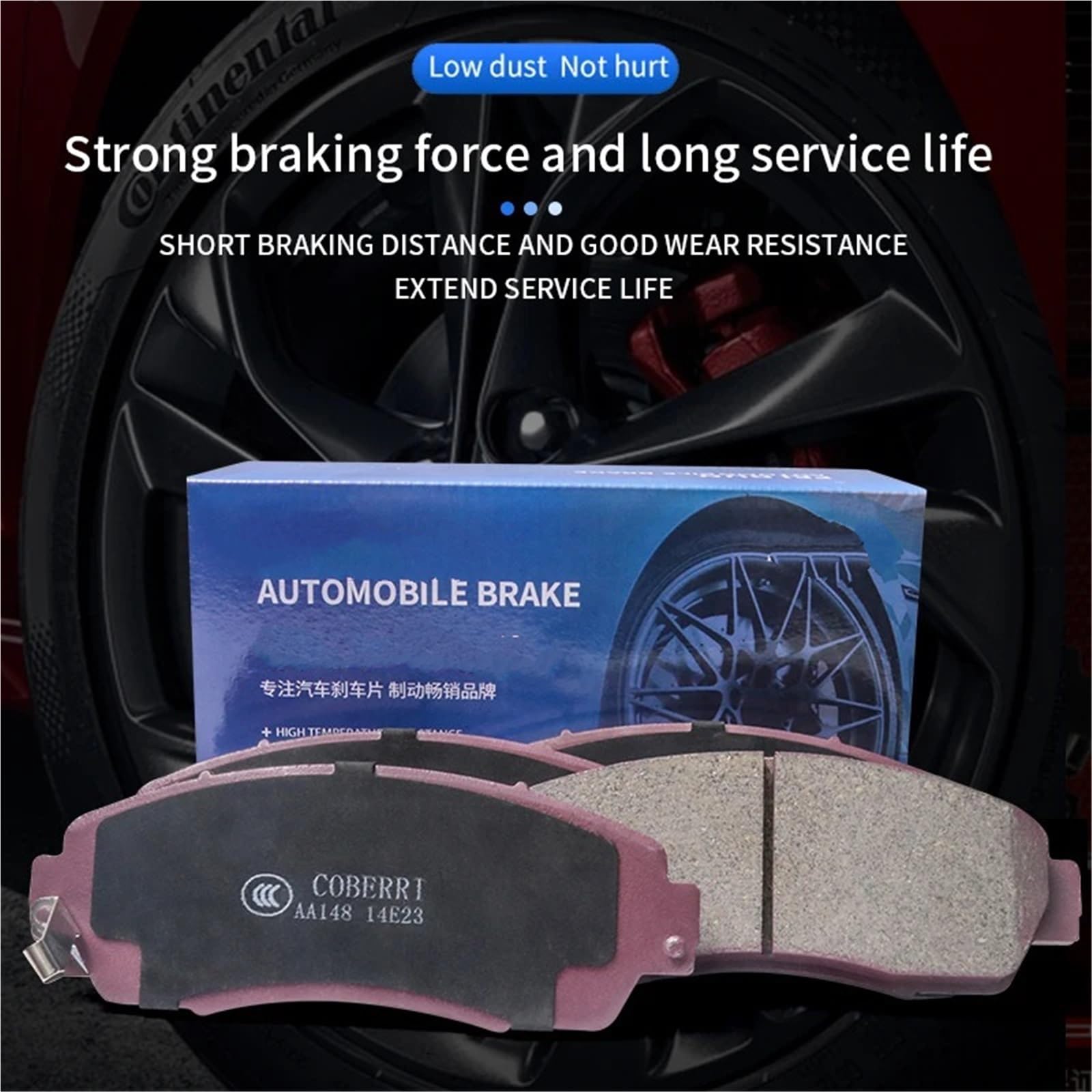 Dostosowane Auto Przednie Tylne Klocki Hamulcowe Samochodowe Nowa Formuła Ceramiczna Do BYD T3 ATTO 3(BYD_REAR F3)