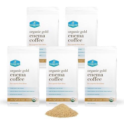 Purelife Enema Coffee- Lab Tested - Pure and Powerful Detox