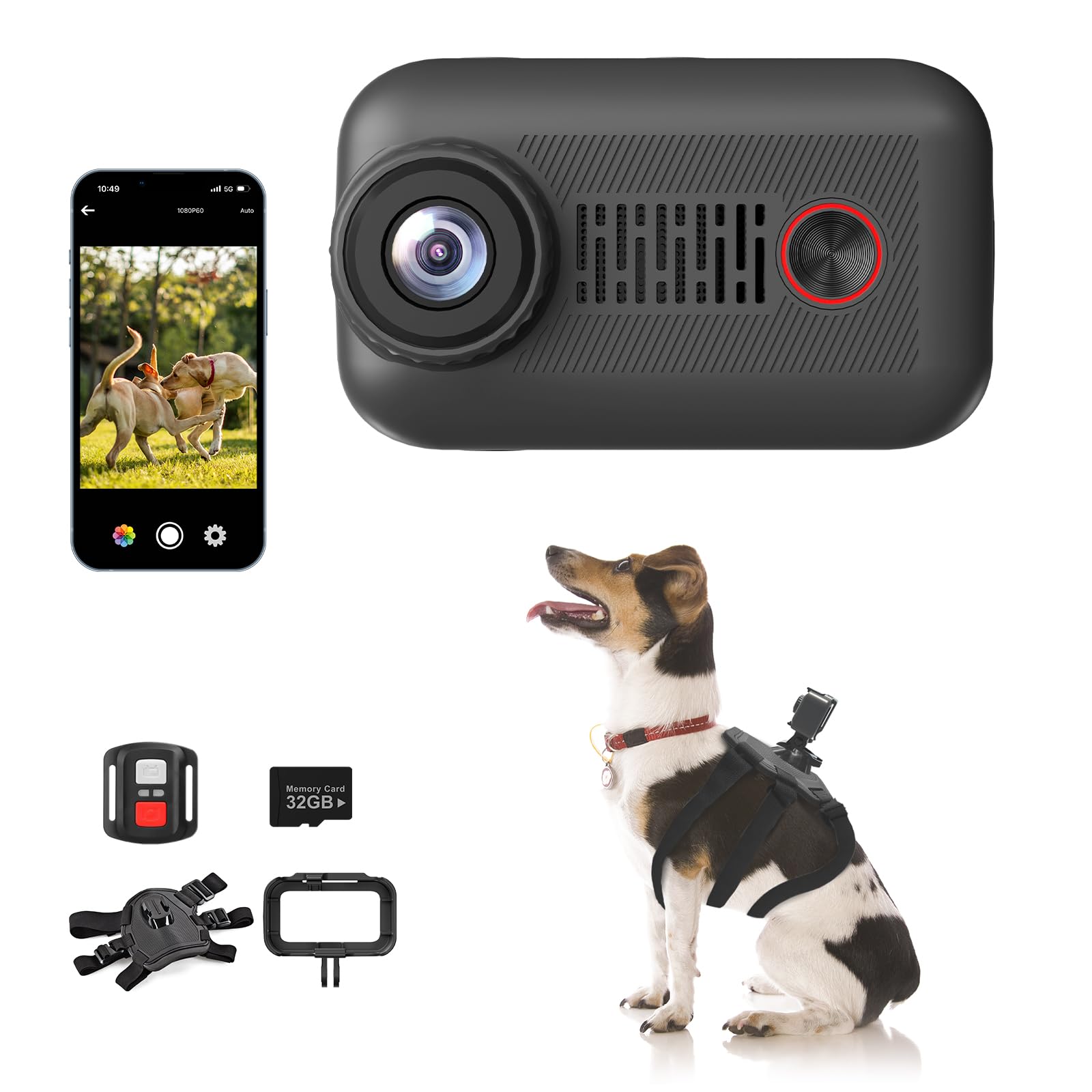 Camlance M-GO5 Pet Collar Camera
