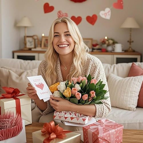 Miniatura 7 de Ruckae Florero de cerámica Chinoiserie de 6 pulgadas, jarrón retro de porcelana agrietada para mesa, sala de estar, decoración de baño, boda,